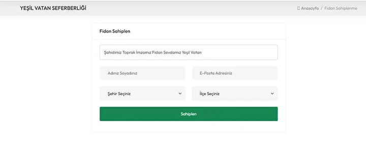 Geleceğe Nefes kampanyası başladı: Cumhurbaşkanı Erdoğan'dan tüm Türkiye'ye 'Yeşil Vatan Seferberliği' daveti 4 gelecege nefes kampanyasi basladi cumhurbaskani erdogandan tum turkiyeye yesil vatan seferberligi daveti 3 1TMMWgD1