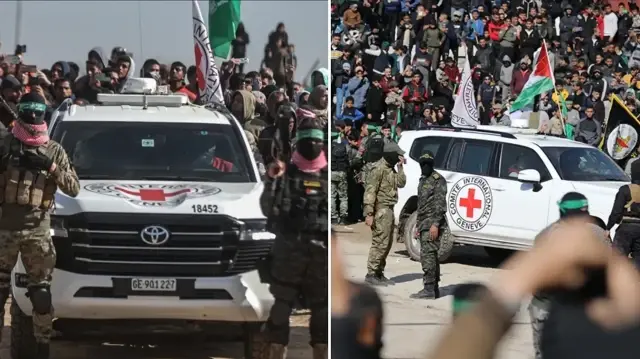 hamas gazzedeki israilli esirleri kizilhac heyetine teslim etmeye basladi 53u2LsL3.webp