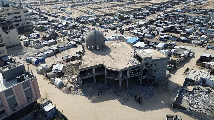 han yunusta el albani camii yikimi havadan goruntulendi 2 kWXDAZv5