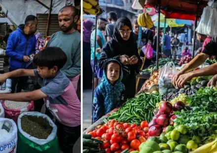 Han Yunus’ta hayat yine başladı: Filistinliler uzun müddettir kapalı olan çarşılarda yine alışveriş yaptı han yunusta hayat yine basladi filistinliler uzun muddettir kapali olan carsilarda yine alisveris yapti V2gdQ78T.webp