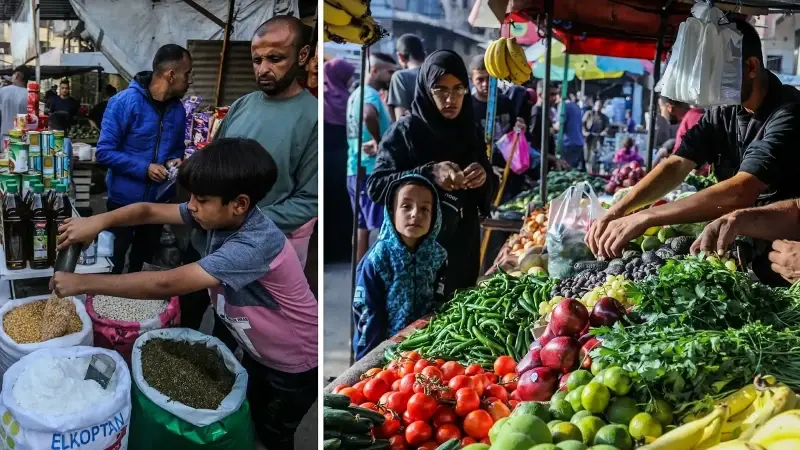 han yunusta hayat yine basladi filistinliler uzun muddettir kapali olan carsilarda yine alisveris yapti V2gdQ78T.webp