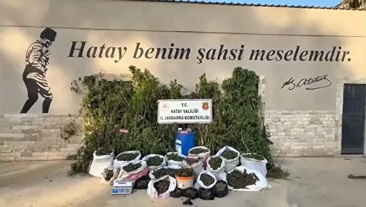 Hatay’da 89 kilo 200 gram esrar ve bin 876 kök kenevir ele geçirildi: Üç kişi tutuklandı 2 hatayda 89 kilo 200 gram esrar ve bin 876 kok kenevir ele gecirildi uc