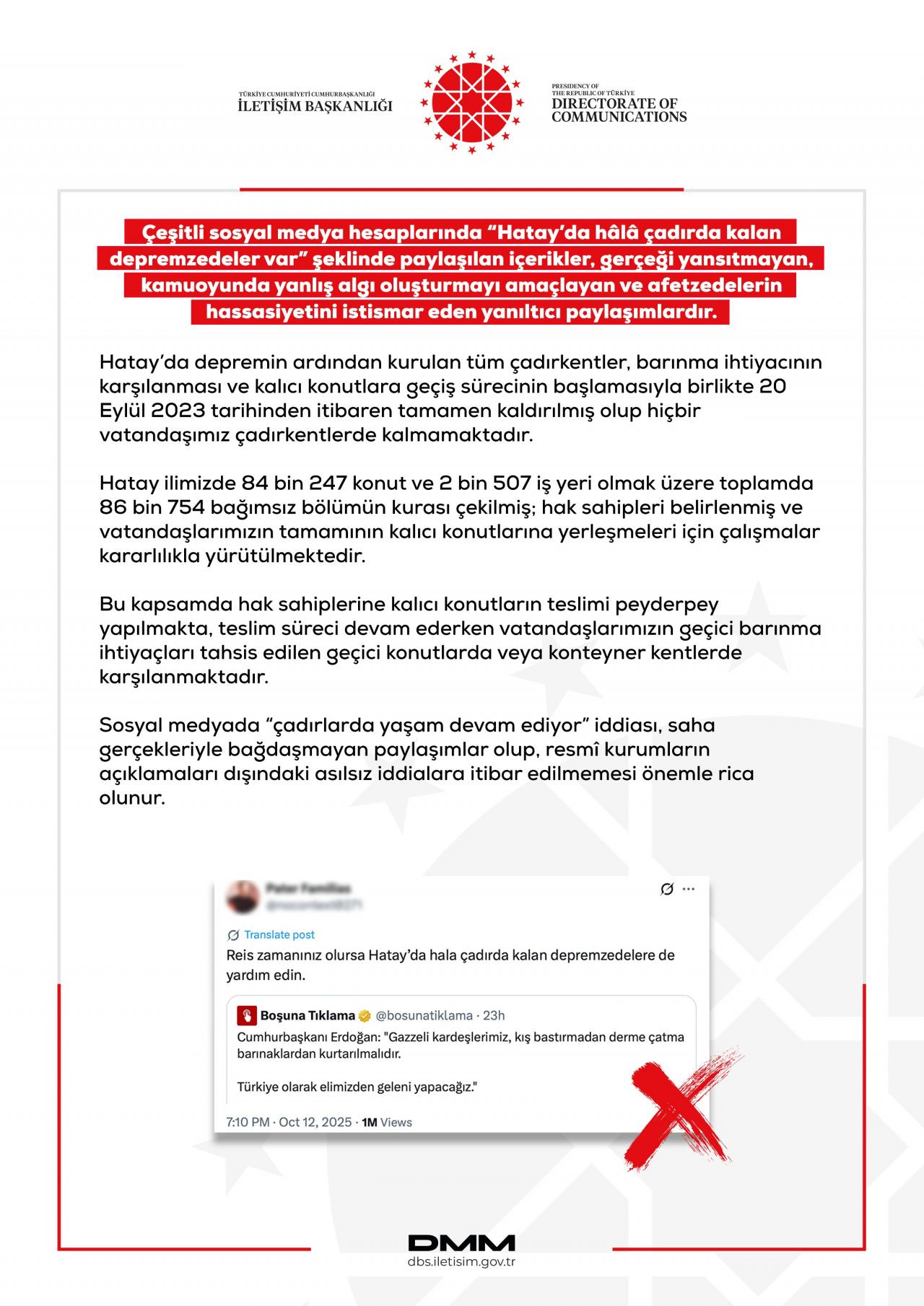 hatayda hala cadirda kalan depremzedeler var tezi yalanlandi 0 HjFeLyMC