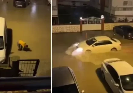 Hatay’da sağanak nedeniyle yollar suyla doldu: Heyelan meydana geldi! Araçlar mahsur kaldı hatayda saganak nedeniyle yollar suyla doldu heyelan meydana geldi araclar mahsur kaldi sDysBYsL.webp