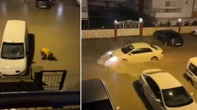 Hatay’da sağanak nedeniyle yollar suyla doldu: Heyelan meydana geldi! Araçlar mahsur kaldı hatayda saganak nedeniyle yollar suyla doldu heyelan meydana geldi araclar mahsur kaldi sDysBYsL.webp