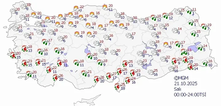 ikazlar arka arda geldi dokuz vilayet icin sari kodlu ihtar yapildi 4 apv73HEf