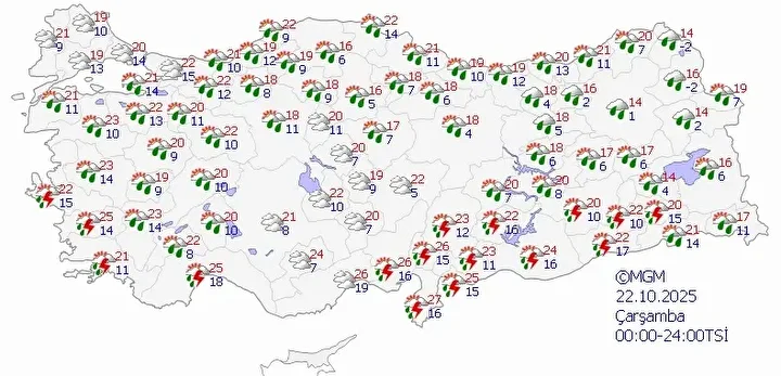 ikazlar arka arda geldi dokuz vilayet icin sari kodlu ihtar yapildi 5 Jae4i9tl