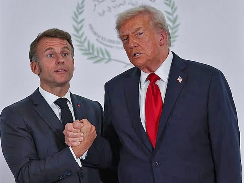 iki onder birbirini tehdit etti iddasi trump macron tokalasmasi dunya basininda 0 b1yEzUZd