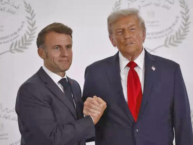 iki onder birbirini tehdit etti iddasi trump macron tokalasmasi dunya basininda 1 t1azRzg9