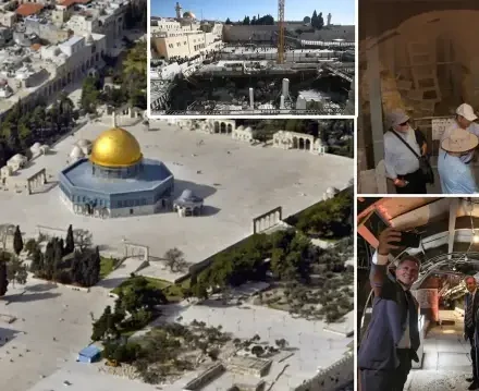 İsrail Mescid-i Aksa etrafına kazdığı onlarca tünelle adeta bir yer altı kenti kuruyor israil mescid i aksa etrafina kazdigi onlarca tunelle adeta bir yer alti kenti kuruyor JeKTqa4D.webp