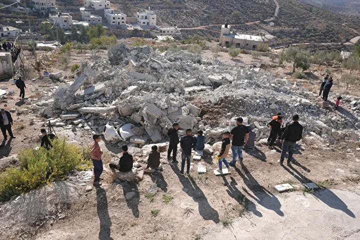 israil ordusu isgal altindaki bati seriada filistinlilere iliskin bir konutu yikti 6 TE5nqKbZ