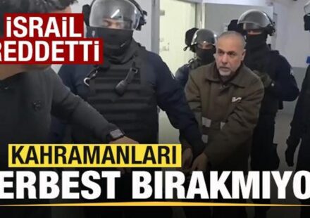 İsrail reddetti! Kahramanları bırakmıyor! israil reddetti kahramanlari birakmiyor AI1LuwSp.jpg