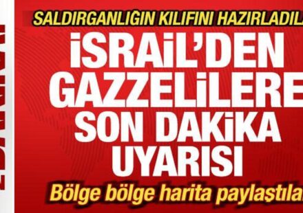 israilden gazzelilere son dakika uyarisi saldirganligin kilifini hazirladilar EJxd41Z6.jpg