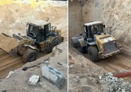 israilin ataklari nedeniyle yer alti tunellerinde olen rehinelerin cesetlerine ulasmak icin hafriyat calismalari suruyor fQjKOH12.webp