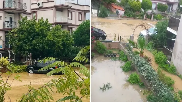 İzmir’in Foça ilçesinde sağanak hayatı olumsuz etkiledi: Dere taştı birtakım iş yerlerini ve konutları su bastı izmirin foca ilcesinde saganak hayati olumsuz etkiledi dere tasti birtakim is yerlerini ve konutlari XQ7uwejh.webp
