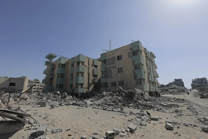 Katil İsrail Gazze'deki Rantisi Çocuk Hastanesi'nde geriye ağır yıkım bıraktı 1 katil israil gazzedeki rantisi cocuk hastanesinde geriye agir yikim birakti 0 vV6KQO23