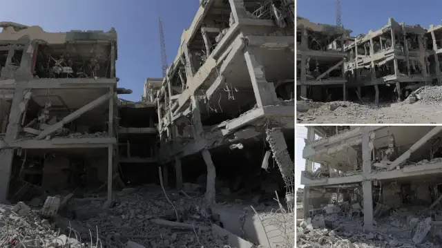 Katil İsrail Gazze’deki Rantisi Çocuk Hastanesi’nde geriye ağır yıkım bıraktı katil israil gazzedeki rantisi cocuk hastanesinde geriye agir yikim birakti LkDu7VGN.webp
