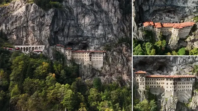 Kayalar oyularak yapıldı: Tam 300 metre yükseklikte: Her yıl binlerce turist ziyaret ediyor kayalar oyularak yapildi tam 300 metre yukseklikte her yil binlerce turist ziyaret ediyor mv2XfuKR.webp