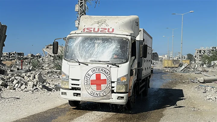 kizilhac grubu israilin gazzeden alikoydugu 45 filistinlinin naasini teslim aldi 5 8WDdu2Xd