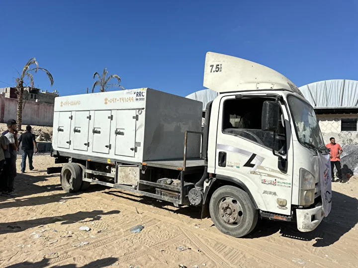 kizilhac grubu israilin gazzeden alikoydugu 45 filistinlinin naasini teslim aldi 7 StYOyCEI