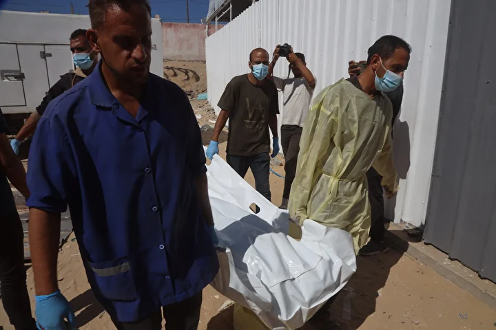 kizilhac israilin alikoydugu filistinlilerin naaslarini teslim etti 8 mlSK5447