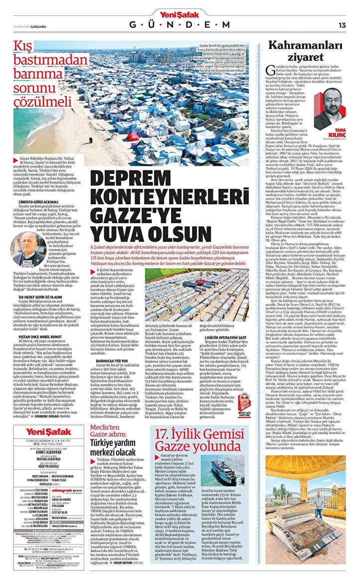 Konteynerler Gazze'ye 3 konteynerler gazzeye 2 gdIbnVlb