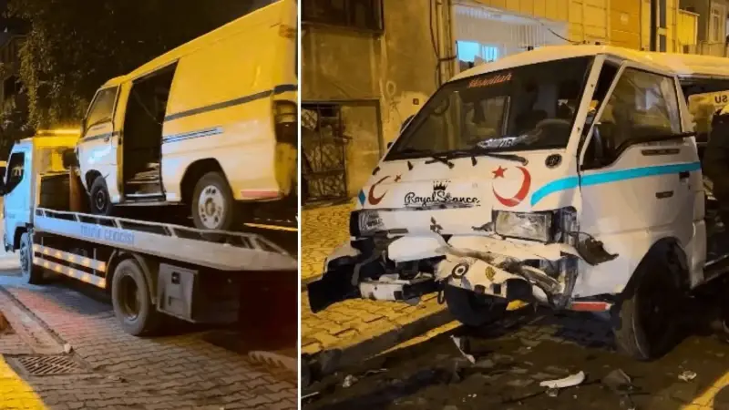 kucukcekmecede araba park halindeki araclara carpti iki kisi yaralandi HmqkfMmi.webp