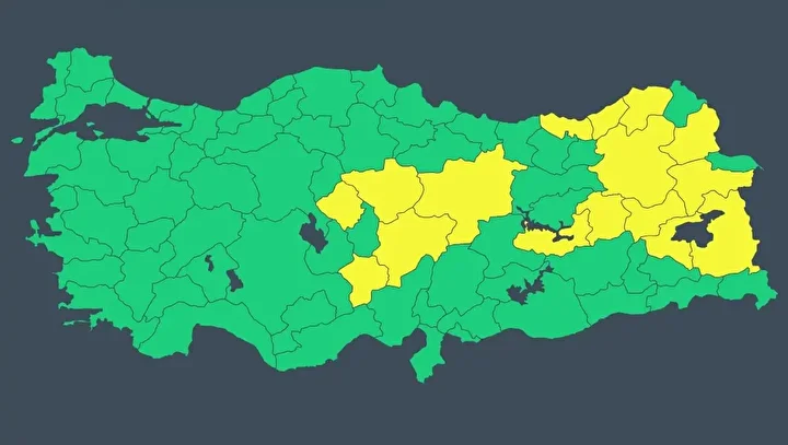 meteorolojiden 16 vilayet icin sari kodlu ikaz saganak ve kar yagisi bekleniyor 5 74nq8XlZ