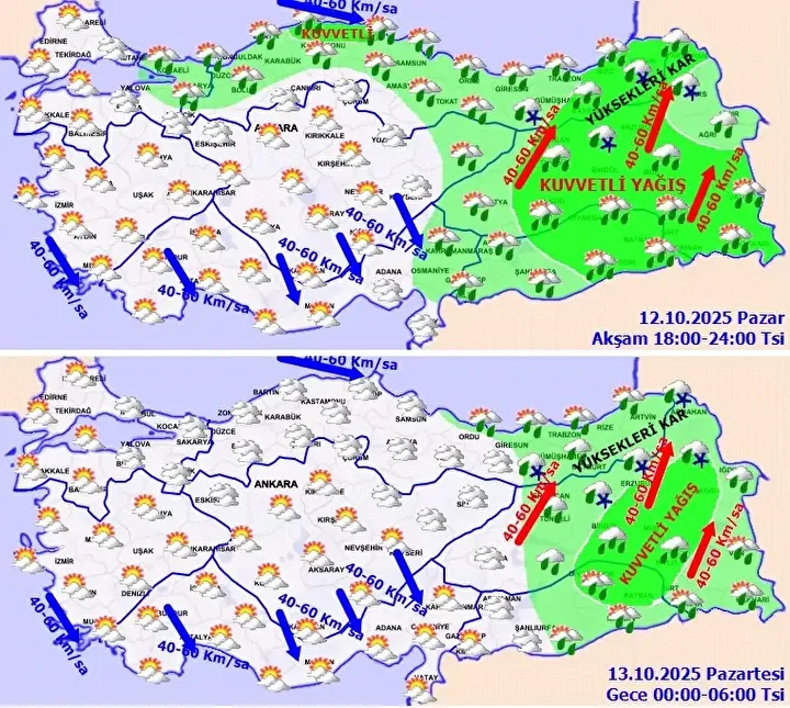 Meteorolojiden 6 vilayet için kar ve kuvvetli yağış uyarısı 2 meteorolojiden 6 vilayet icin kar ve kuvvetli yagis uyarisi 1 r1YFVSIu