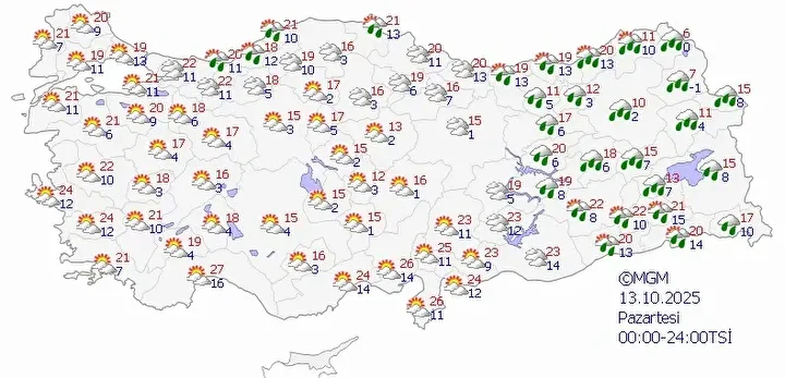 Meteorolojiden 6 vilayet için kar ve kuvvetli yağış uyarısı 6 meteorolojiden 6 vilayet icin kar ve kuvvetli yagis uyarisi 5