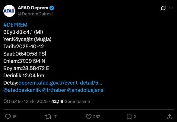 mugladaki 41lik zelzelenin akabinde naci gorurden ihtar bati anadolu fayi geriliyor 11 8bUL6YCP