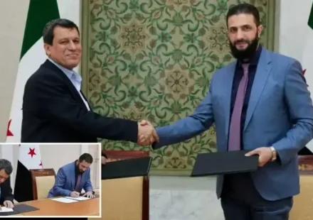 Mutabakata varıldı: SDG, Suriye ordusunun bir modülü olacak mutabakata varildi sdg suriye ordusunun bir modulu olacak UMBgAeqn.webp