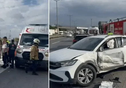 pendik tem otoyolunda zincirleme kaza uc kisi yaralandi uPJDIy8Q.webp