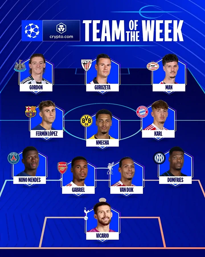 Şampiyonlar Ligi'nde haftanın en güzel 11'i belirli oldu! Galatasaray taraftarı reaksiyonlu 6 sampiyonlar liginde haftanin en guzel 11i belirli oldu galatasaray taraftari reaksiyonlu 5 9ft4Ubzh