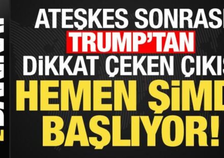 Son dakika haberi: Ateşkes sonrası Trump’tan dikkat çeken çıkış: Çabucak artık başlıyor… son dakika haberi ateskes sonrasi trumptan dikkat ceken cikis cabucak artik basliyor b1cDcBw4.jpg