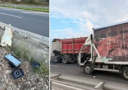 tekirdagda feci kaza bariyere carpan kamyonetin soforunun ayagi koptu DsPxiXXR.webp