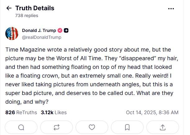 Time dergisi kapak yaptı: Trump fotoğrafını beğenmedi: Saçımı yok etmişler! 2 time dergisi kapak yapti trump fotografini begenmedi sacimi yok etmisler 1 QQcVNX5f