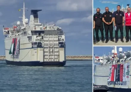 Türkiye’nin 17. ‘İyilik Gemisi’ Gazze yolunda: El-Ariş Limanı’na ulaştı turkiyenin 17 iyilik gemisi gazze yolunda el aris limanina ulasti mm14HBCd.webp