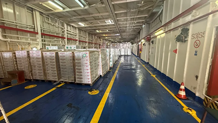 turkiyenin iyilik gemisi el aris limanina ulasti 3 JKfgDpjM