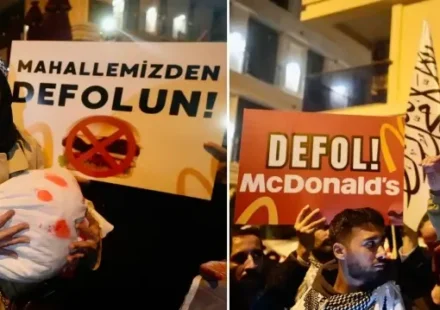 Üsküdar’da Mc Donald’s şubesi açılacağını duyan mahalleli protesto için sokaklara döküldü: ‘Katil İsrail’i istemiyoruz’ uskudarda mc donalds subesi acilacagini duyan mahalleli protesto icin sokaklara dokuldu katil israili istemiyoruz ULJ1M74N.webp