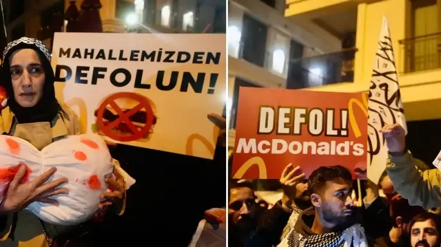 Üsküdar’da Mc Donald’s şubesi açılacağını duyan mahalleli protesto için sokaklara döküldü: ‘Katil İsrail’i istemiyoruz’ uskudarda mc donalds subesi acilacagini duyan mahalleli protesto icin sokaklara dokuldu katil israili istemiyoruz ULJ1M74N.webp